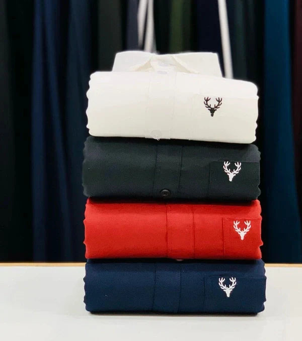 Allen Solly Branded Cotton Shirt Combo (Pack of 4) – Elite Look