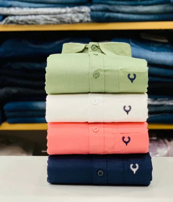 Allen Solly Branded Cotton Shirt Combo (Pack of 4) – Elite Look