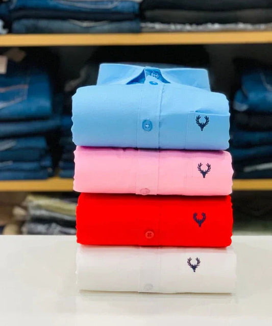 Allen Solly Branded Cotton Shirt Combo (Pack of 4) – Elite Look