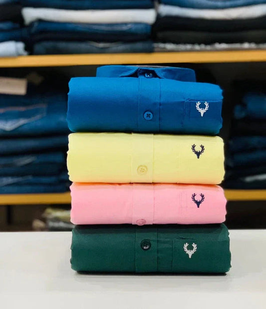 Allen Solly Branded Cotton Shirt Combo (Pack of 4) – Elite Look