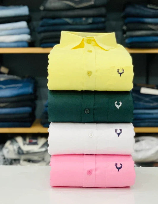 Allen Solly Branded Cotton Shirt Combo (Pack of 4) – Elite Look