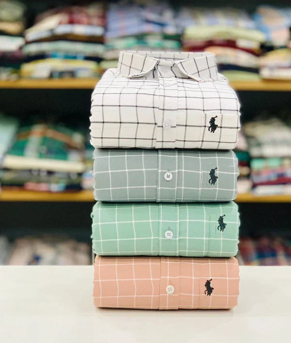 RL Polo Solid Shirt for Men | Smart & Elegant Look