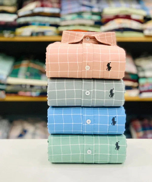 RL Polo Solid Shirt for Men | Smart & Elegant Look