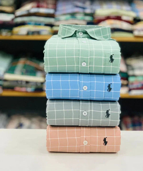 RL Polo Solid Shirt for Men | Smart & Elegant Look