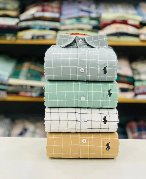 RL Polo Solid Shirt for Men | Smart & Elegant Look