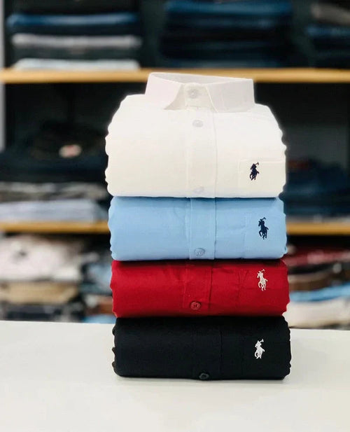 Tommy Vertical Stripe Shirt – Premium Cotton Comfort